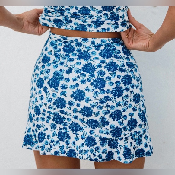 NWT Albion Revolve Santorini High Waisted Swim Skirt Medium - Picture 8 of 16